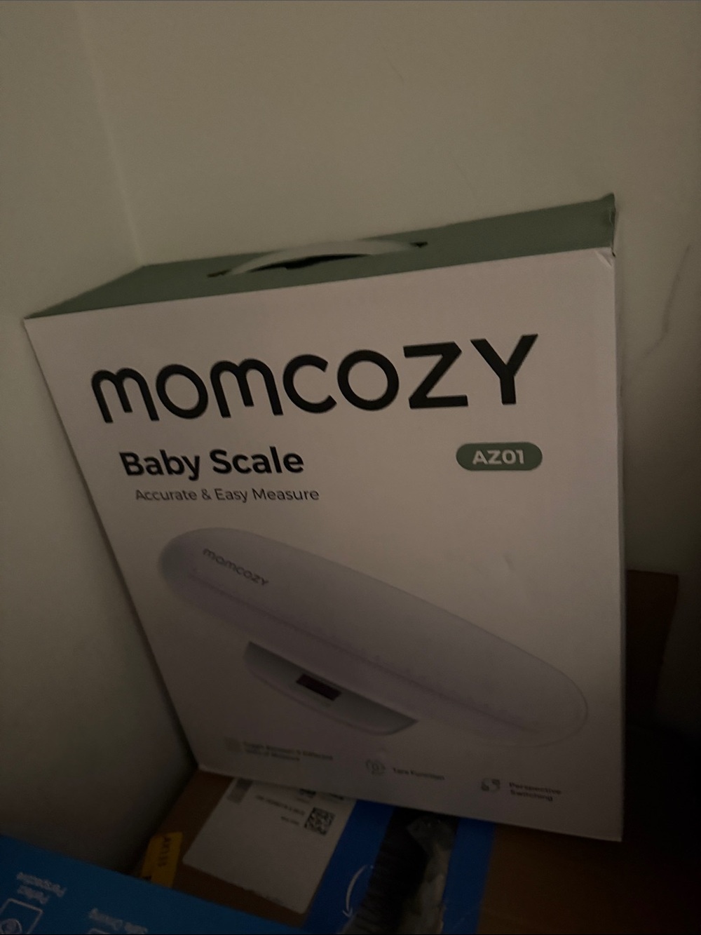Momcozy Baby Scale in White